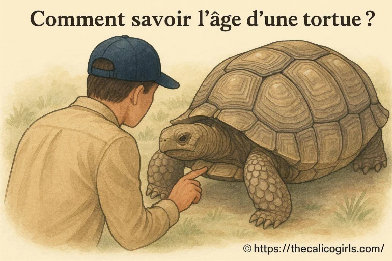 Comment savoir l’âge d’une tortue facilement ?