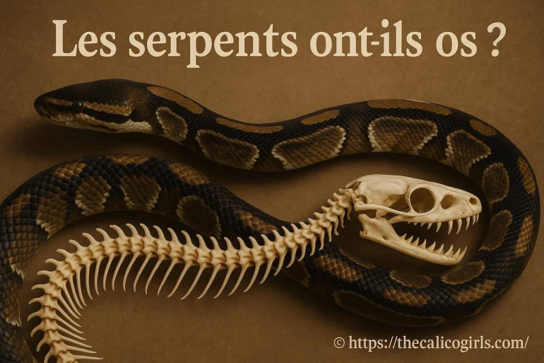 Les serpents ont-ils des os ? découvrez la vérité anatomique