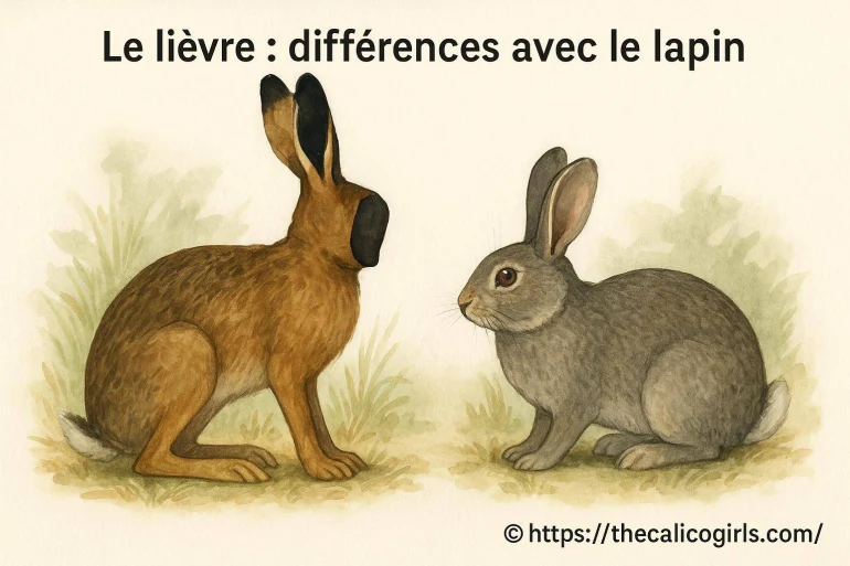 Le lièvre : quelles différences avec le lapin ?