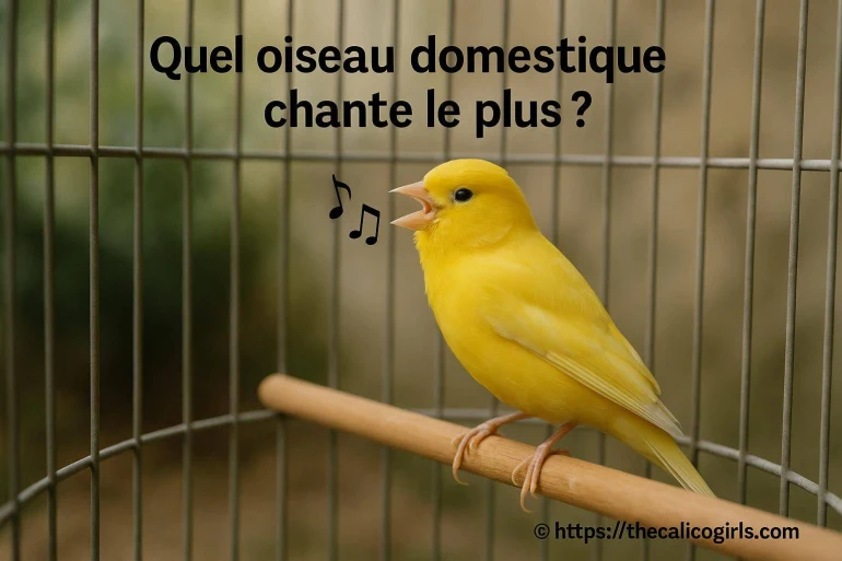Quel oiseau domestique chante le plus ?