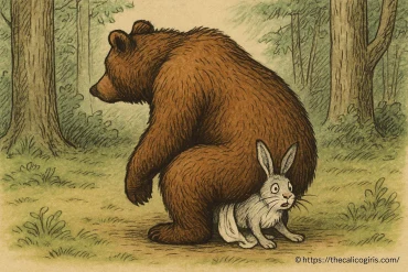 Blague de l’ours qui s’essuie avec un lapin : quelle est la chute ?