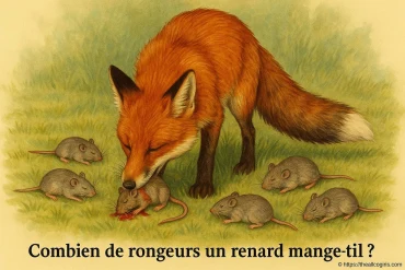 Combien de rongeurs un renard peut-il manger en une journée ?