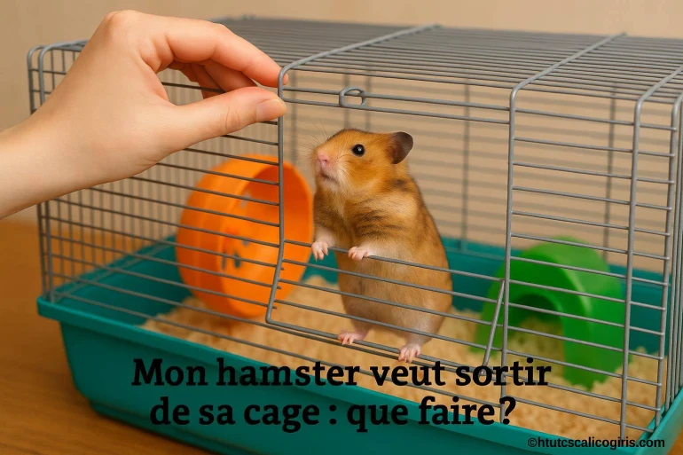 Mon hamster veut sortir de sa cage : que faire pour le sécuriser ?