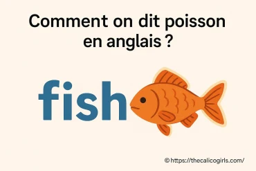 Comment on dit poisson en anglais ?
