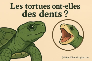 Les tortues ont-elles des dents ou une autre façon de manger ?
