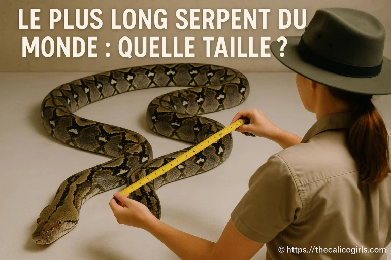 Le plus long serpent du monde : quelle taille peut-il vraiment atteindre ?
