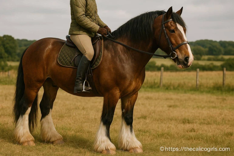 Cob irlandais : un cheval calme, solide et tout-terrain