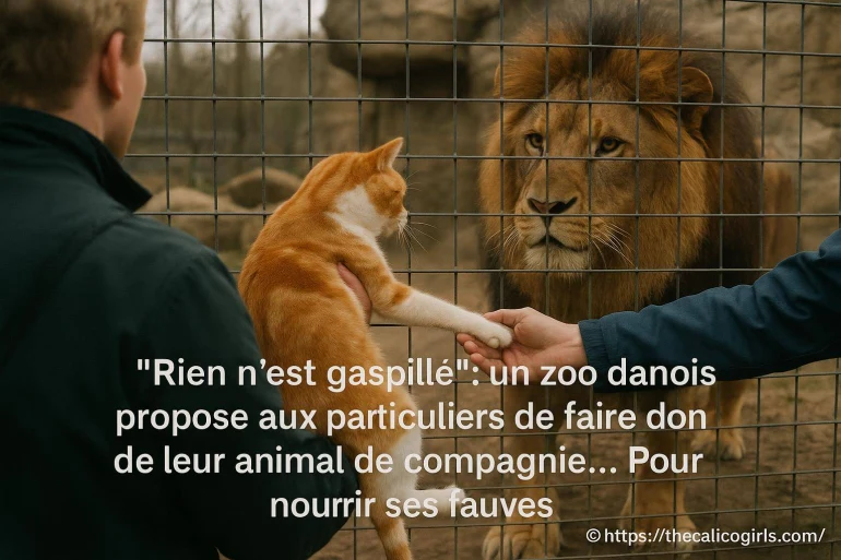 Le zoo d’aalborg accepte les dons d’animaux de compagnie pour nourrir ses fauves