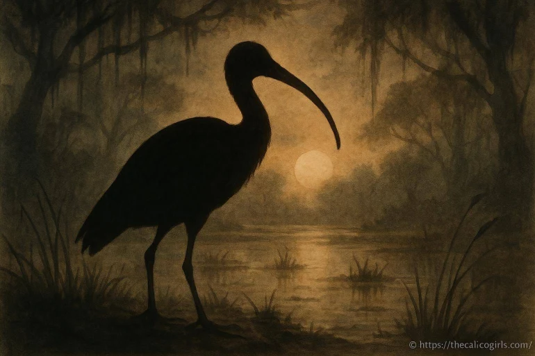 Ibis : la silhouette mystique qui hante les marais secrets