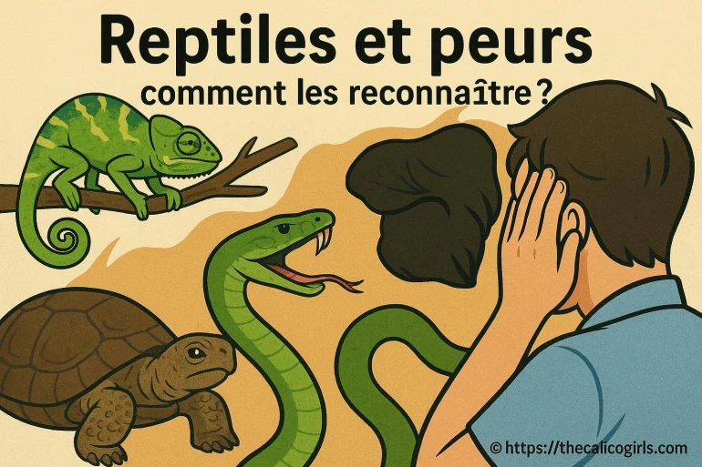Reptiles et peurs : comment reconnaître les signes chez vos animaux ?