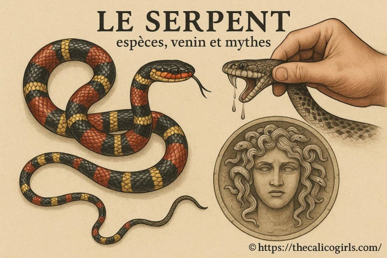 Le serpent : découvrir ses espèces, son venin et les mythes qui l’entourent