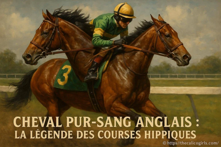 Cheval pur-sang anglais : la légende incontournable des courses hippiques