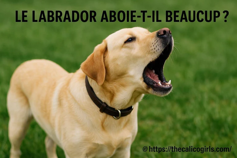 Le labrador aboie-t-il beaucoup ? ce qu’il faut savoir