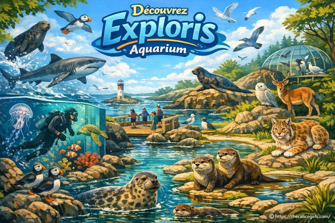 Présentation de Exploris Aquarium : parc animalier et nature