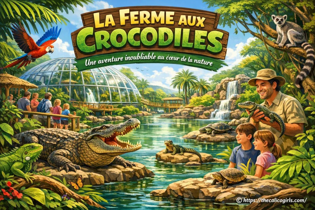 La Ferme aux Crocodiles : tout savoir sur ce parc animalier en 2026