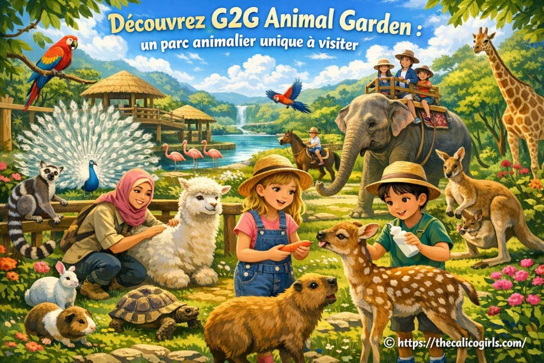 G2G Animal Garden : tout savoir sur ce parc animalier en 2026