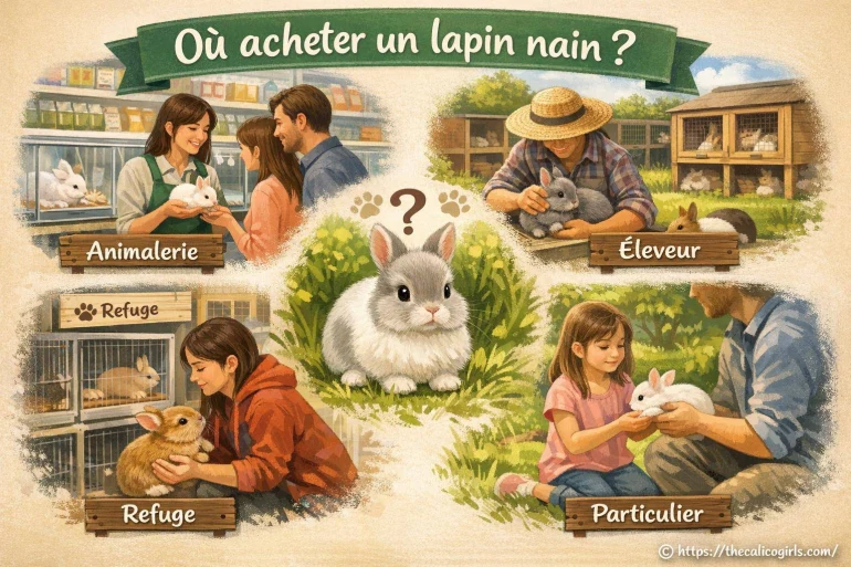 Où acheter un lapin nain ? Guide pour bien choisir votre compagnon