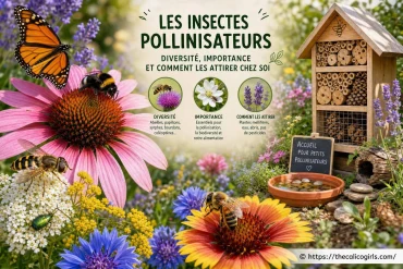 Les insectes pollinisateurs : diversité, importance et comment les attirer chez soi