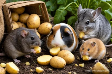 Quels rongeurs mangent des pommes de terre ?