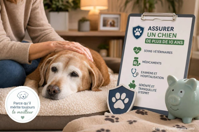Assurer un chien de plus de 10 ans : quelles solutions choisir ?