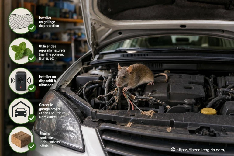Comment protéger sa voiture des rongeurs ?