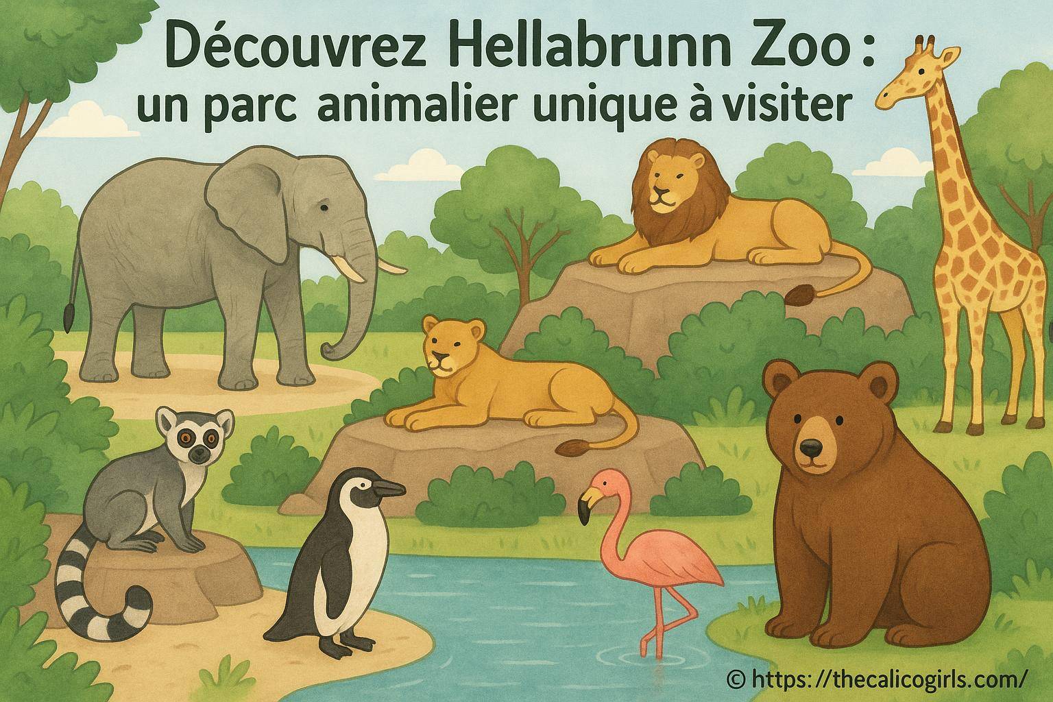 Présentation de Hellabrunn Zoo : parc animalier et nature