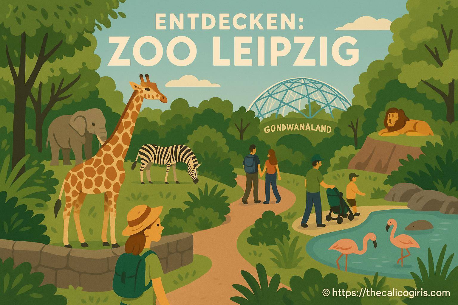 Présentation de Leipzig Zoo : parc animalier et nature