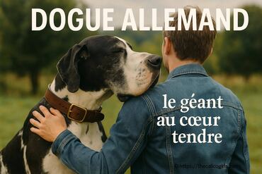 Dogue allemand : pourquoi ce gĂ©ant a un cĆur tendre