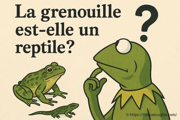 La grenouille est-elle un reptile ou un amphibien ?