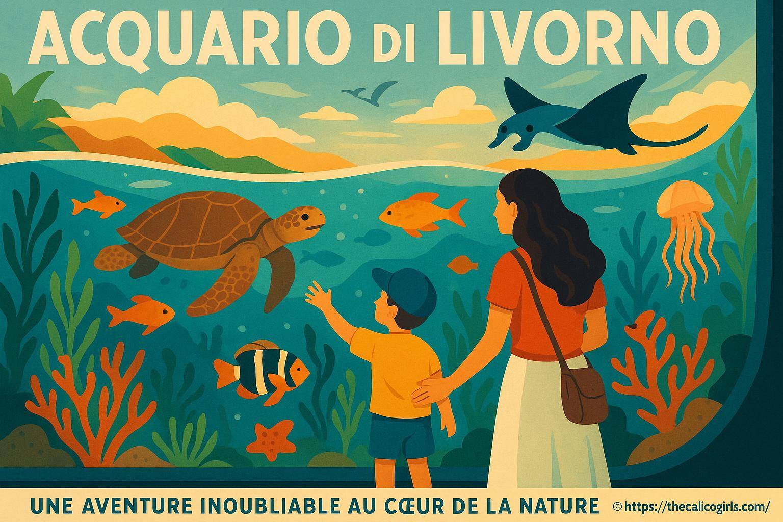 Présentation de l'Acquario di Livorno : immersion dans le monde marin et animal