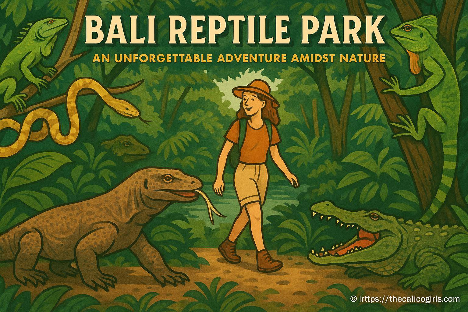 Présentation de Bali Reptile Park : parc animalier et nature