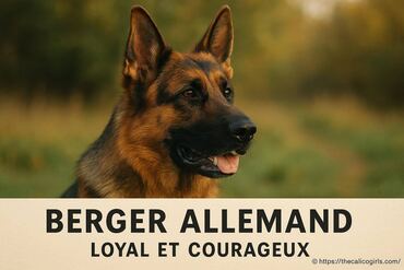 Berger allemand : un compagnon loyal et courageux à découvrir