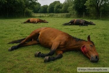 Des chevaux mutilés retrouvés en normandie après une nouvelle série d’attaques