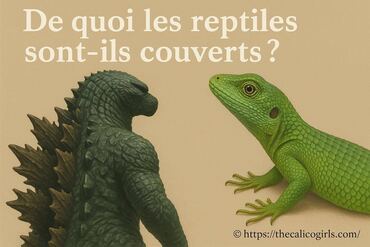 De quoi les reptiles sont-ils couverts ?