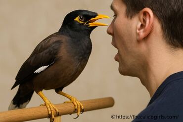 Mainate : l’expert de l’imitation vocale chez les oiseaux