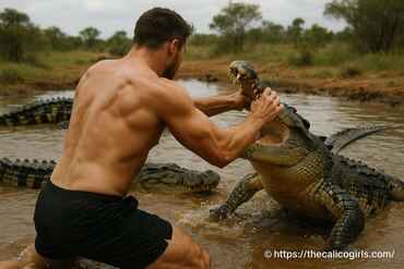 Un influenceur se bat torse nu avec des crocodiles en australie : une enquête ouverte