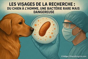 Les visages de la recherche : transmission d'une bactérie rare du chien à l'homme