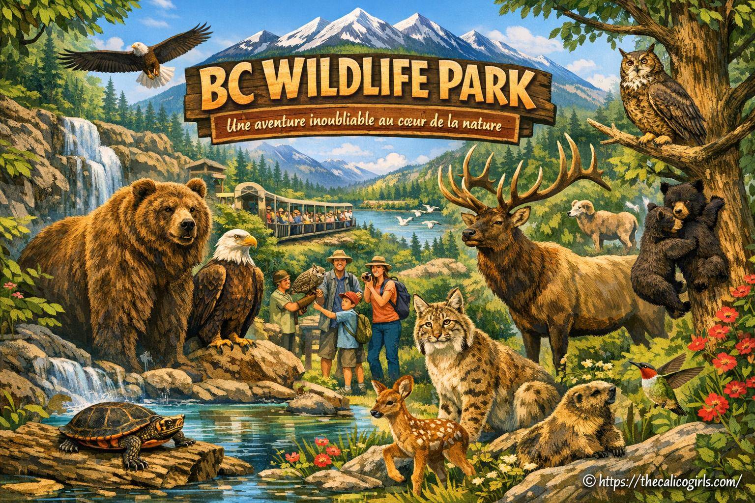 Présentation de BC Wildlife Park : parc animalier et nature