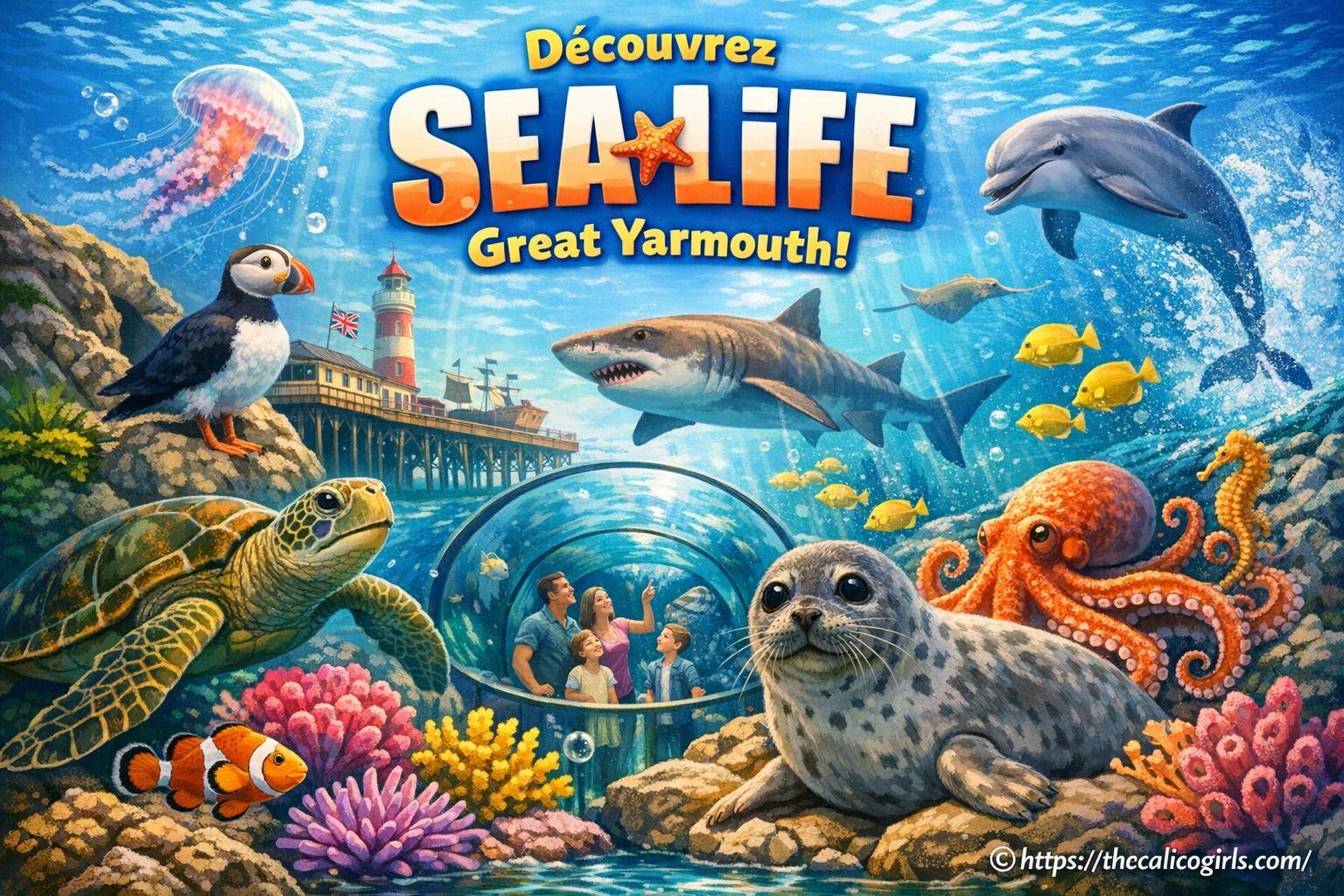 Présentation de SEA LIFE Great Yarmouth : parc animalier et nature