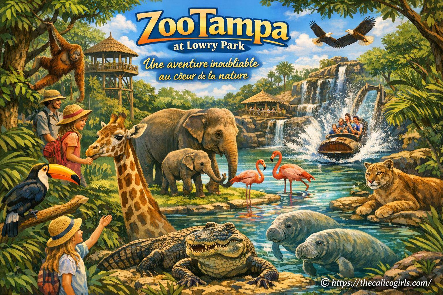 ZooTampa at Lowry Park : tout savoir sur ce parc animalier en 2026