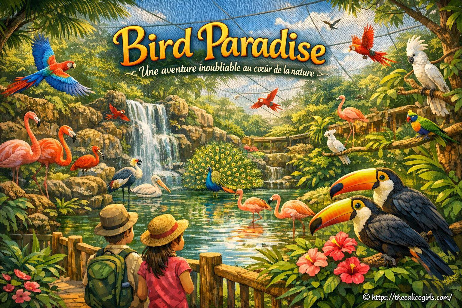 Présentation de Bird Paradise : parc animalier et nature
