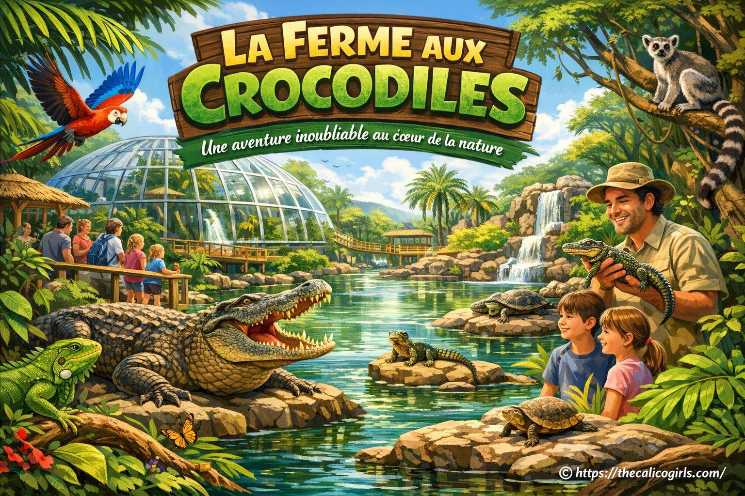 La Ferme aux Crocodiles : tout savoir sur ce parc animalier en 2026