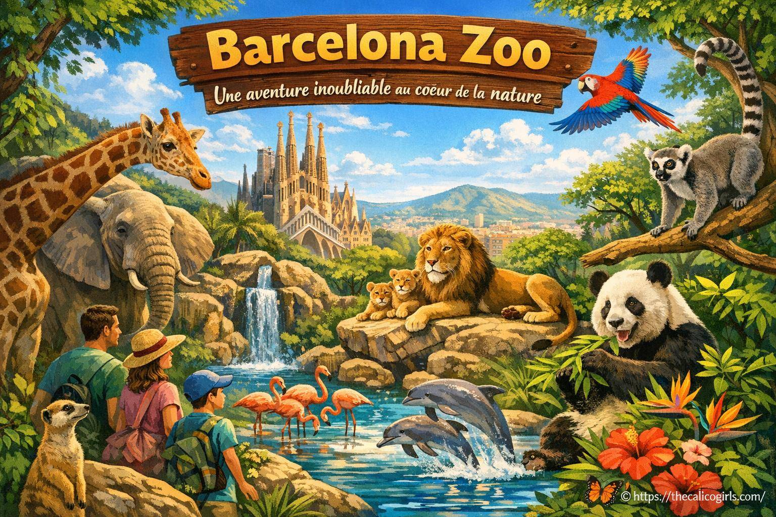 Présentation de Barcelona Zoo : parc animalier et nature