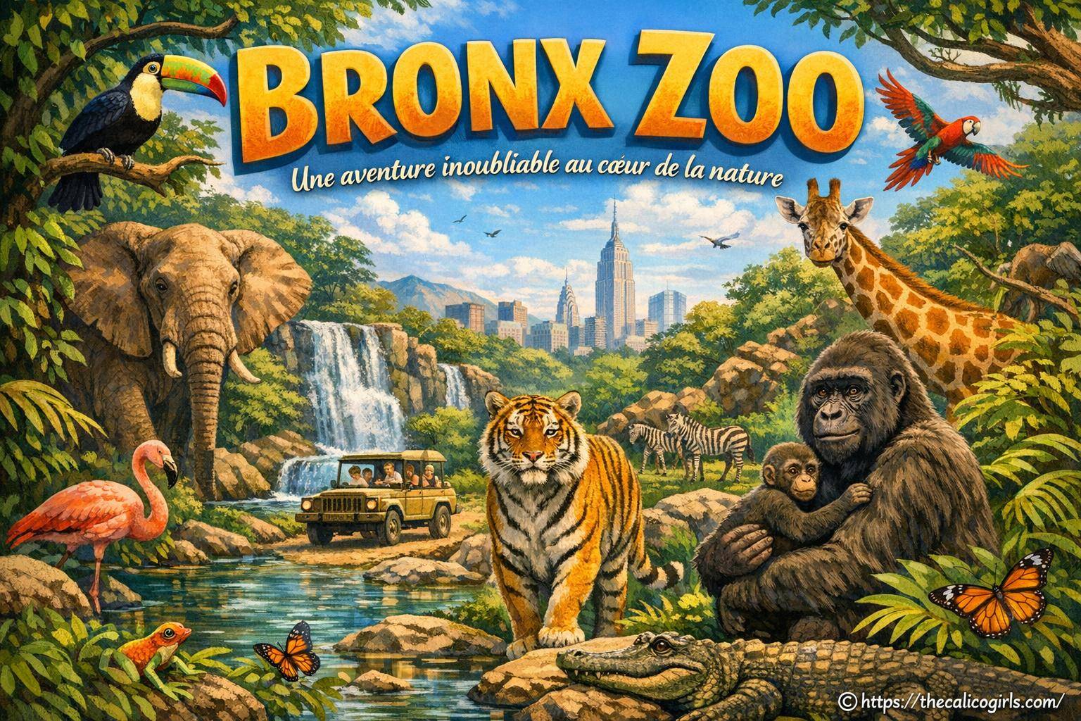 Présentation de Bronx Zoo : parc animalier et nature