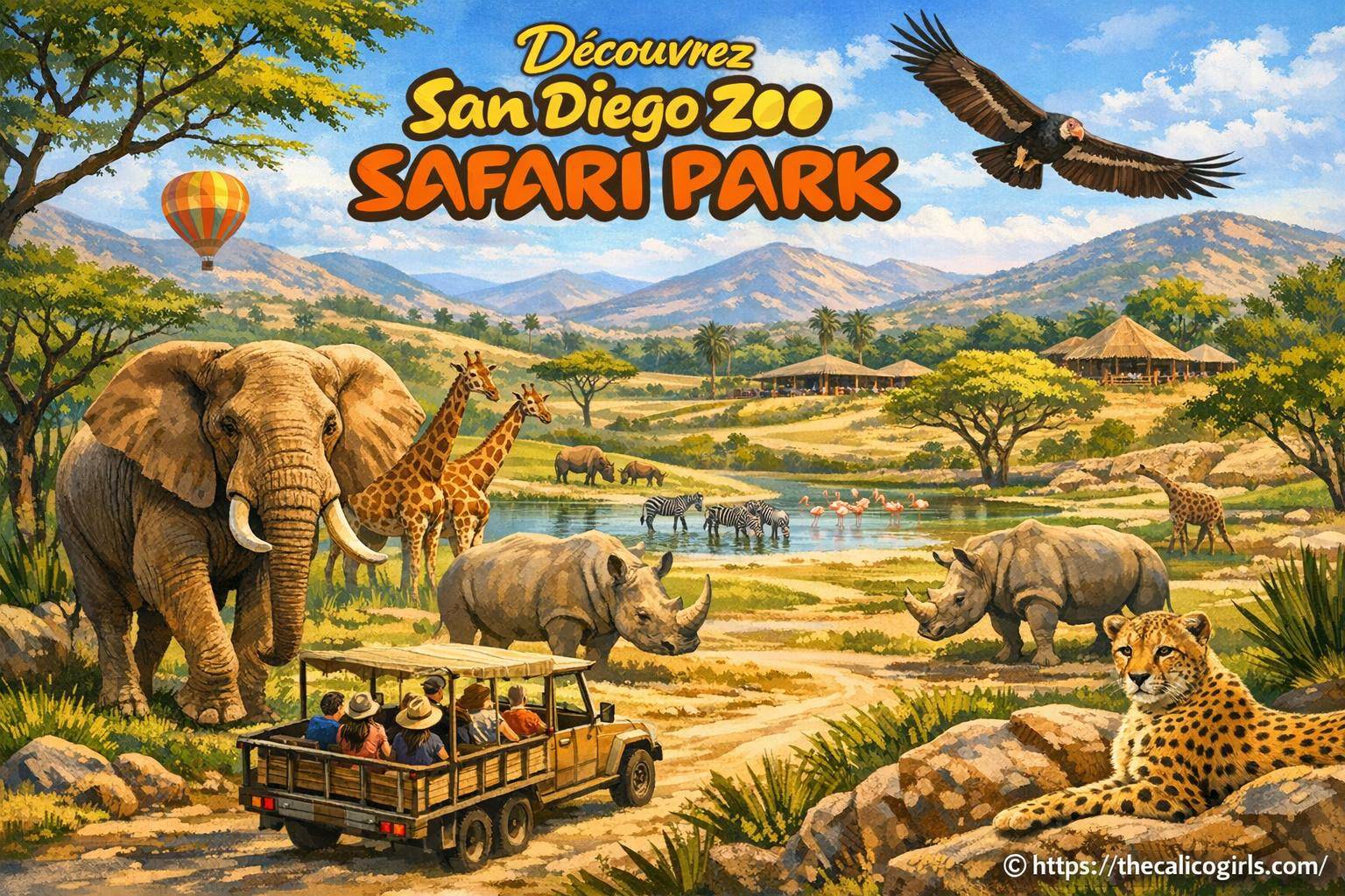 San Diego Zoo Safari Park : tout savoir sur ce parc animalier en 2026