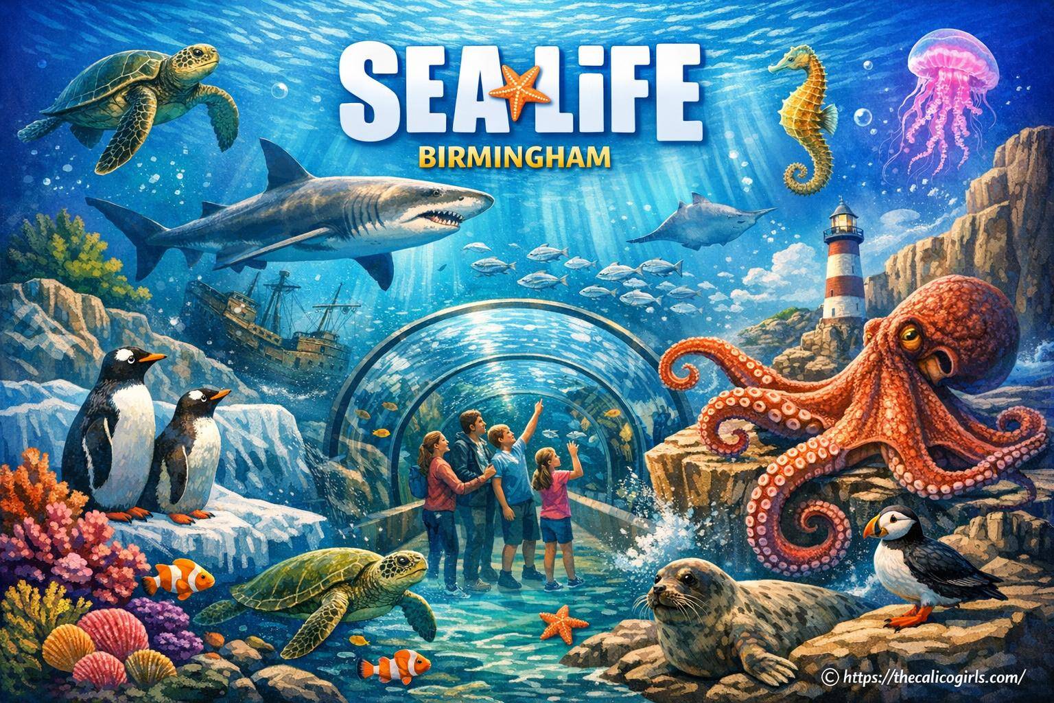 Présentation de SEA LIFE Birmingham : parc animalier et nature