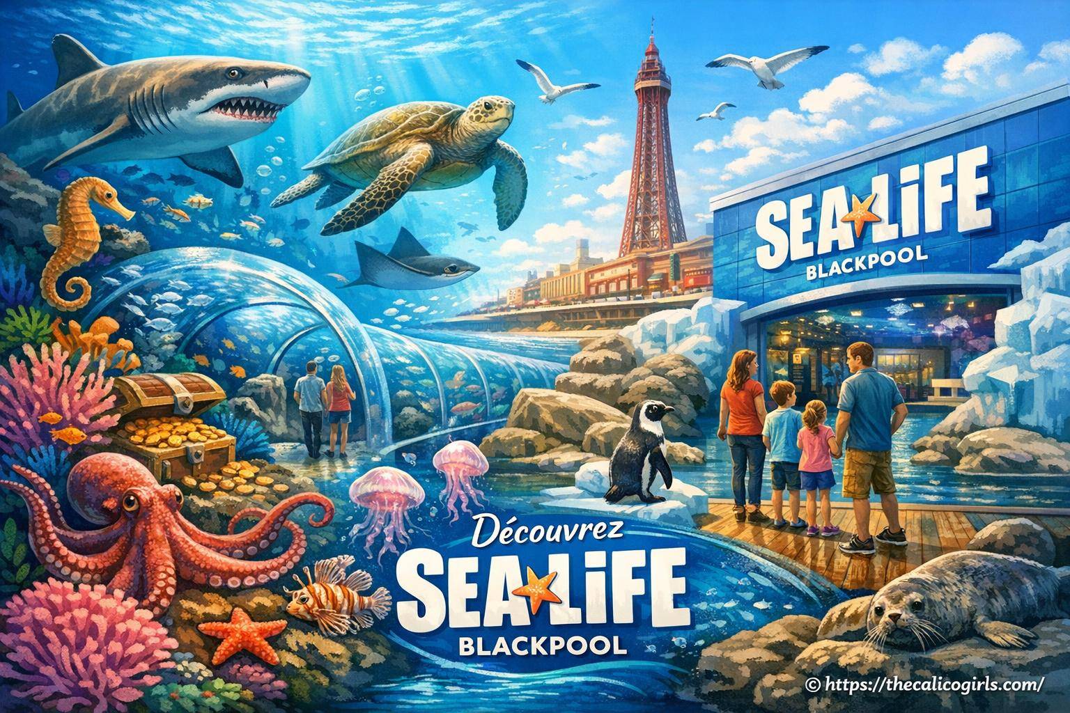 SEA LIFE Blackpool : tout savoir sur ce parc animalier en 2026