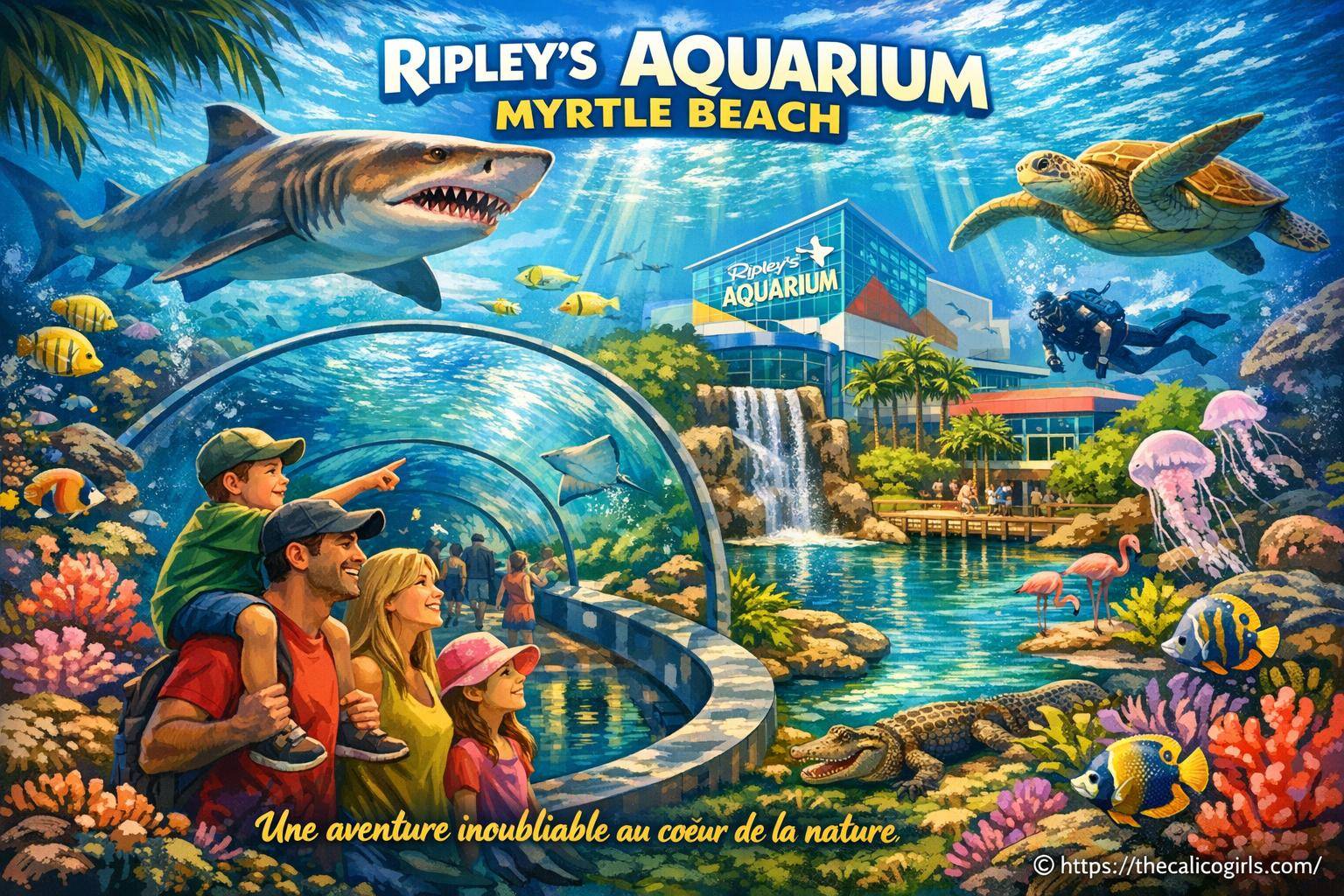 Ripley's Aquarium Myrtle Beach : tout savoir sur ce parc animalier en 2026