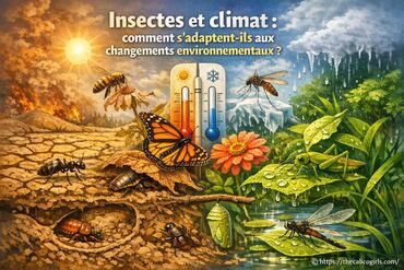 Insectes et climat : comment s’adaptent-ils aux changements environnementaux ?