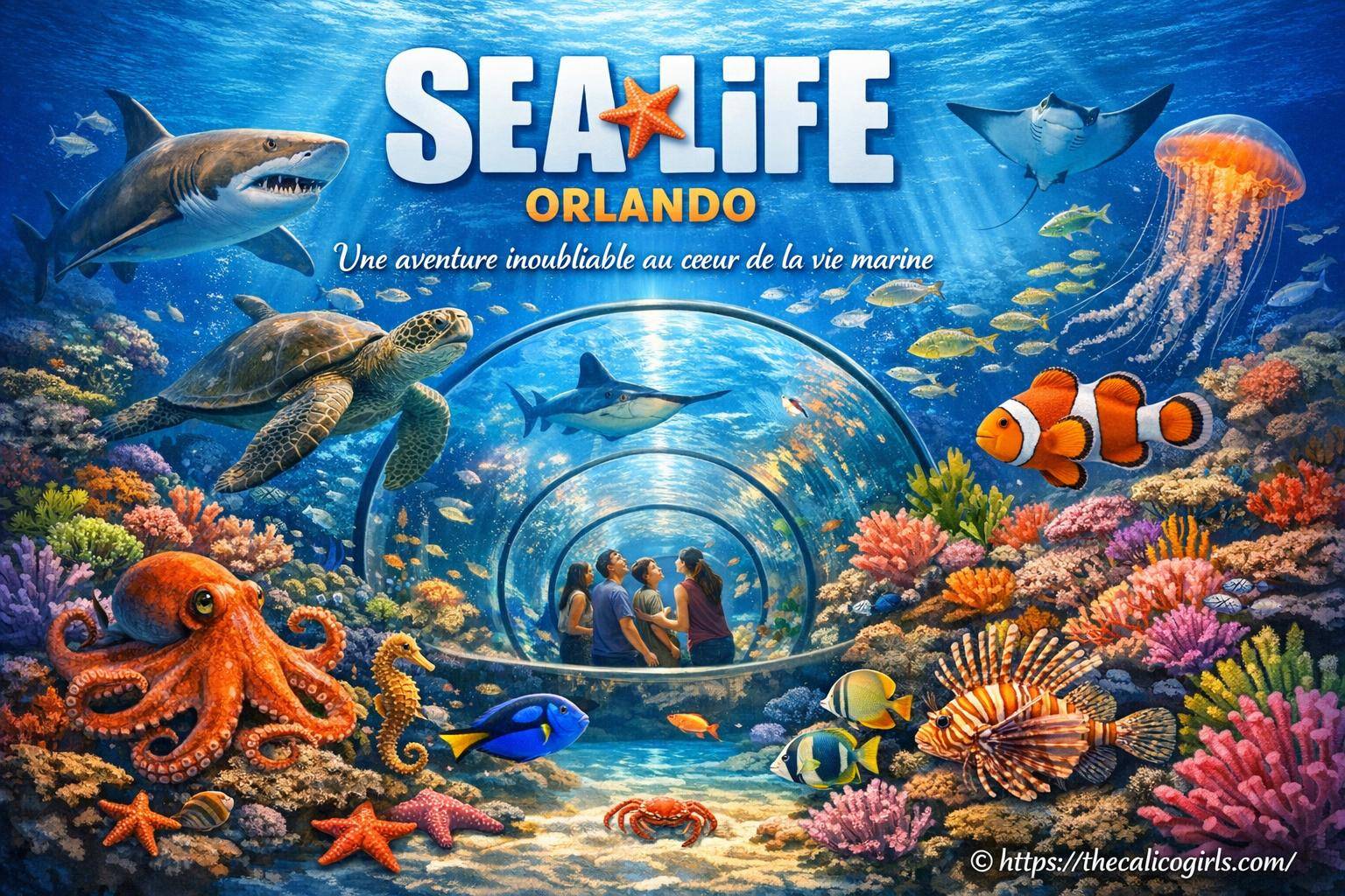 Présentation complète de SEA LIFE Orlando : immersion dans le monde marin